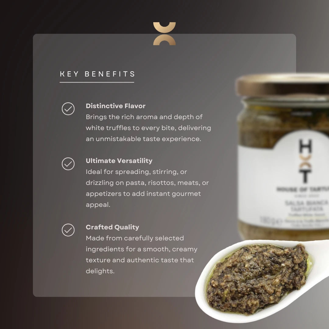 Sauce aux truffes blanches